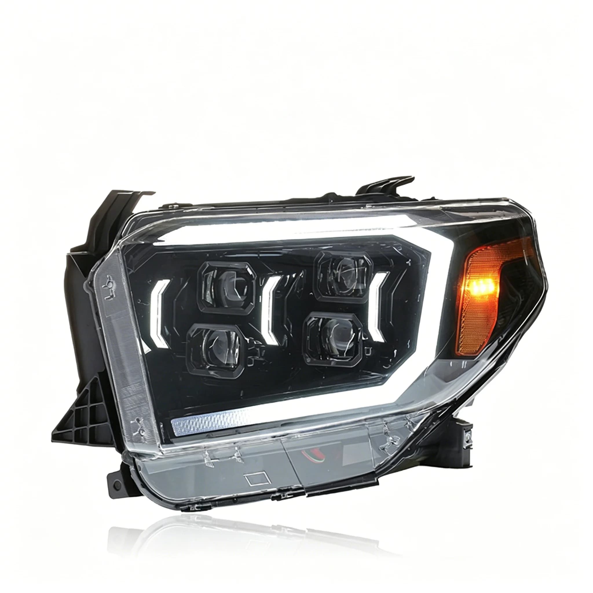 Veidt for 2014-2020 Toyota Tundra Headlight Assembly Tundra Pickup Truck Modified LED Lens Daytime Running Lights