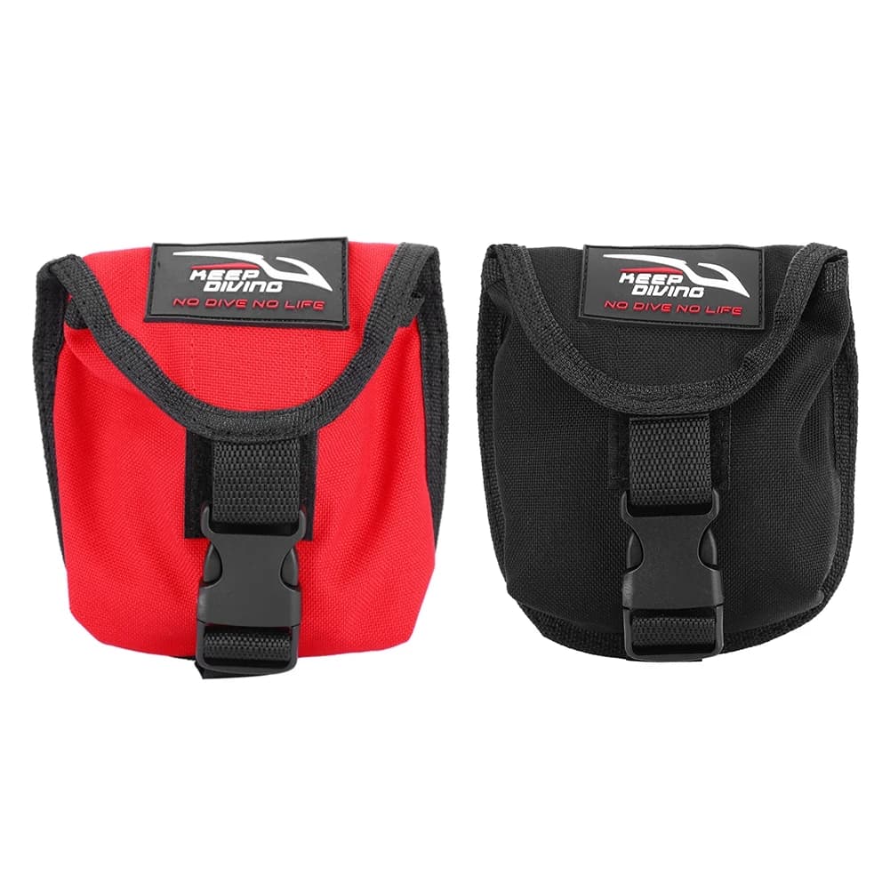 KEEP DIVING Diving tasca per pesi 2KG Scuba Diving tasca per cintura con fibbia a sgancio rapido