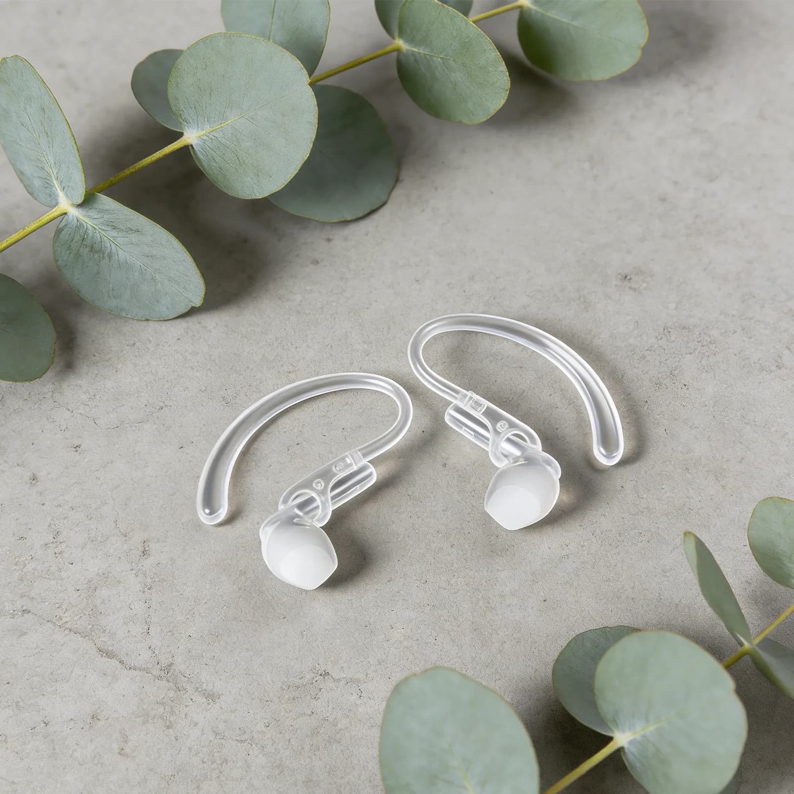10Pcs Universal Silicone Ear Hooks for Wireless Earphones Flexible Comfortable Anti-Loss Earbud Holder Clips for Running Gym