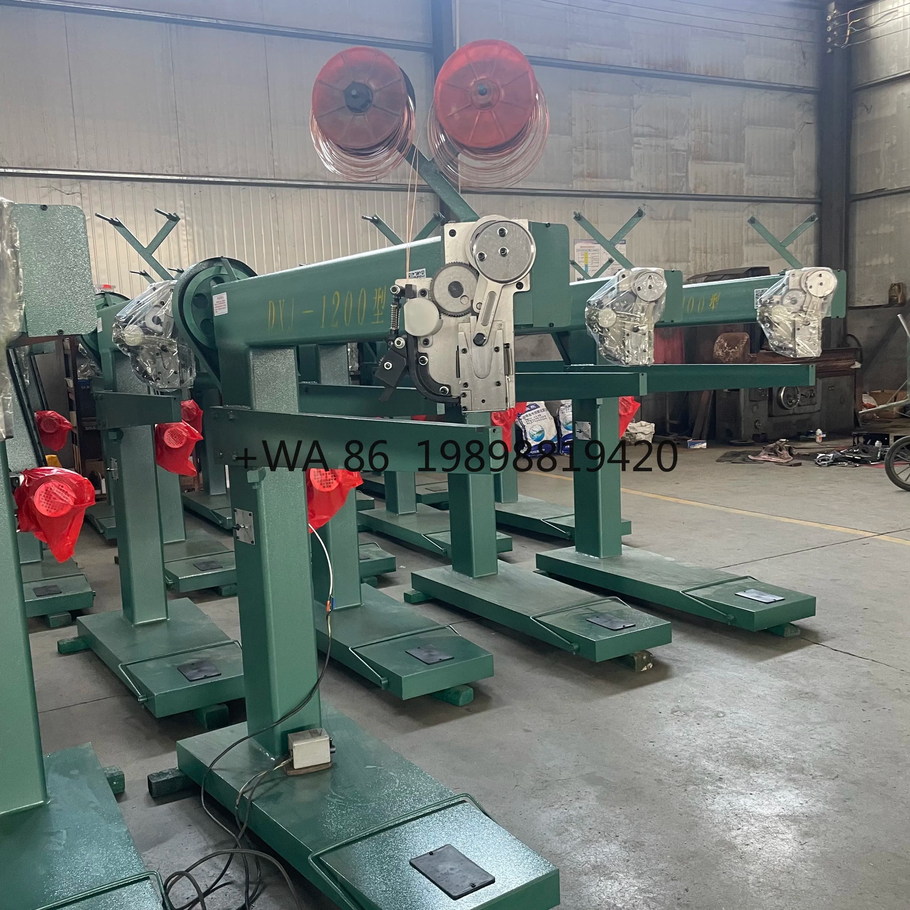Macchina per cartoni con cucitrice per fabbrica di imballaggi ondulati piccoli e medi Scatola di cartone manuale industriale a basso costo