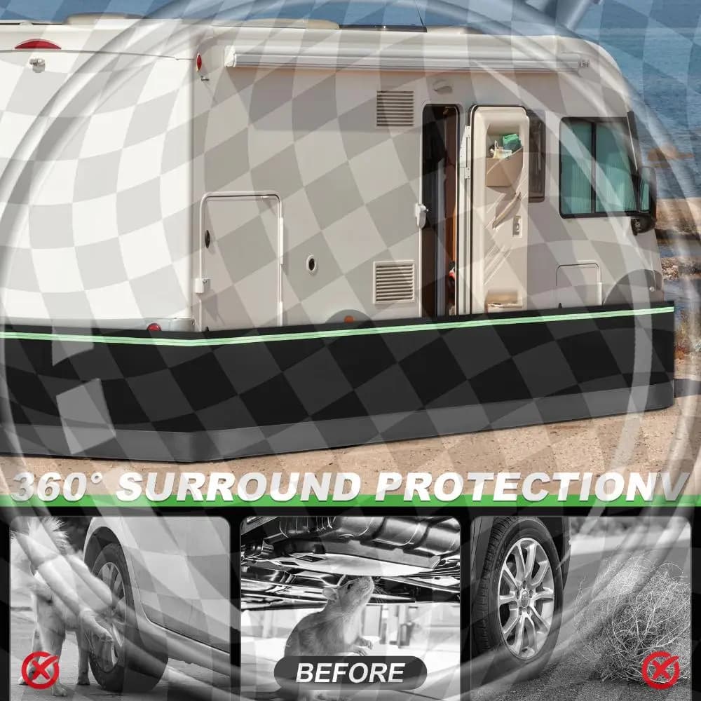 Copertura Isolante per Camper con Pannelli Metallici a Incastro, Facile Installazione, Impermeabile per Roulotte e Camper