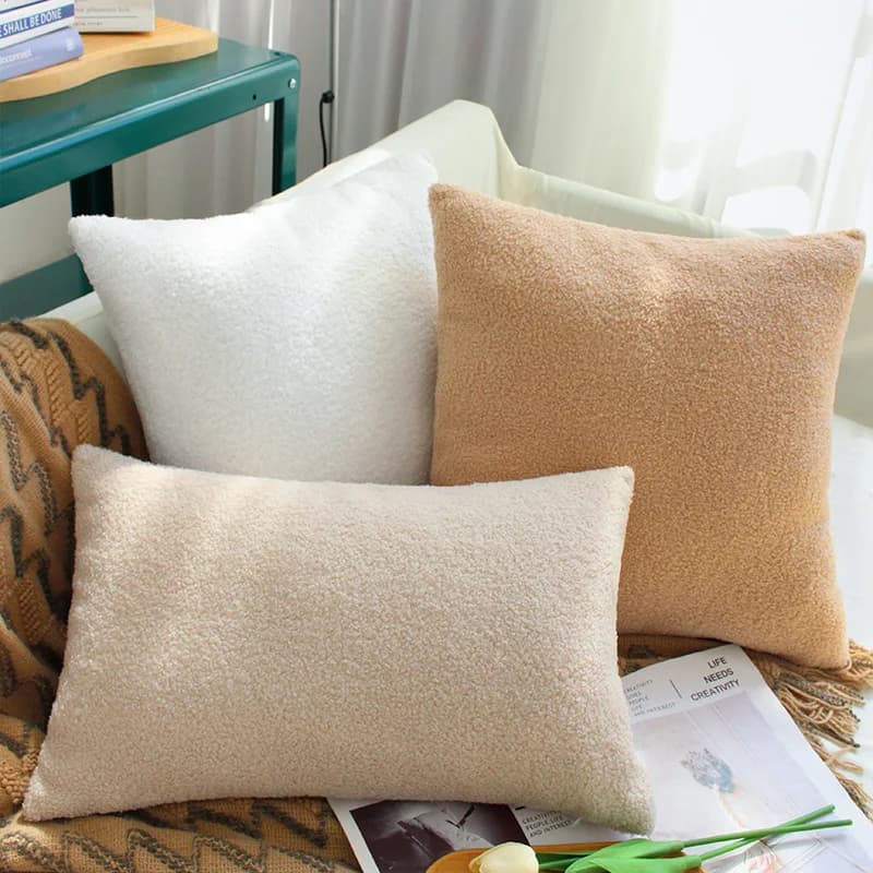 Soft Teddy Ins Tender Home Decor Plush pillow lining for pillowcase for living room Multi-Size Funda Cojin