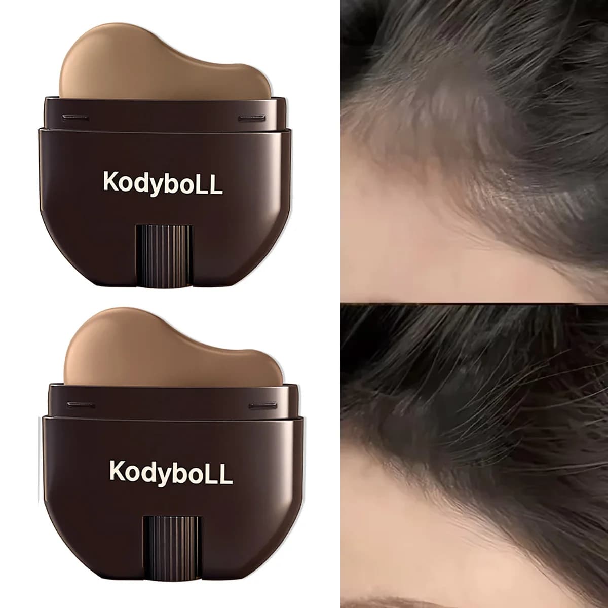 Kodyboll 3D Contour Stick ad alta resa cromatica, facile da sfumare, penna per contornare viso e linea del capello