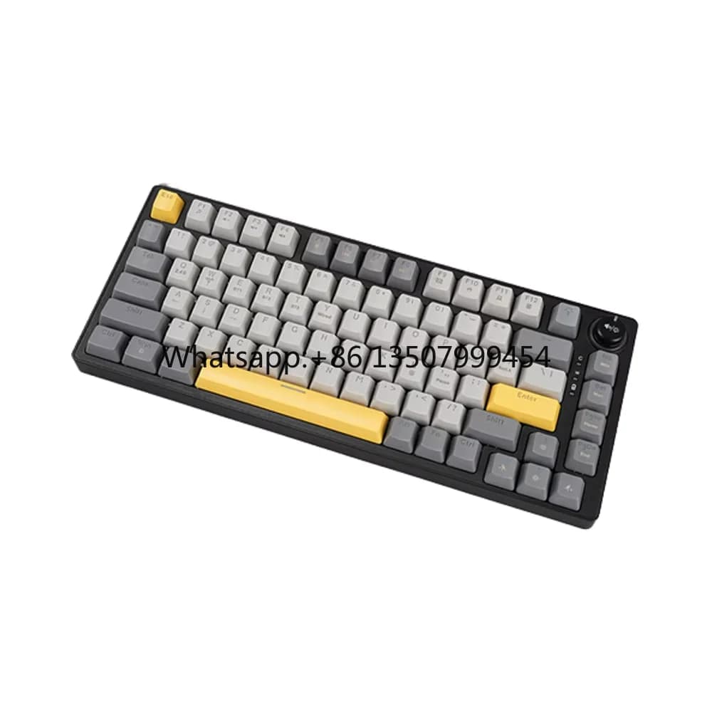 Tastiera Meccanica da Gaming Gianteeth Shark, Personalizzabile, Wireless, Elettronica, Desktop, Cablata, Mini, Retroilluminata, a Basso Prezzo