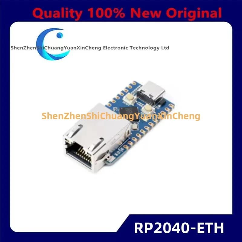 Waveshare RP2040-ETH Mini scheda di sviluppo RP2040 Modulo porta Ethernet Microcontrollore Raspberry Pi