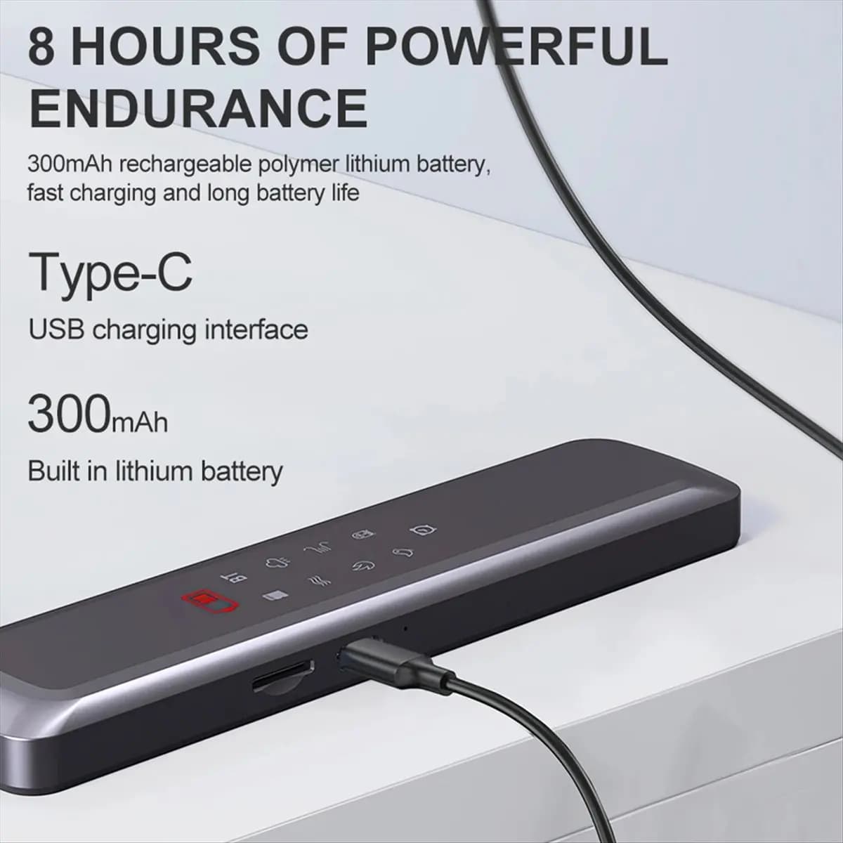 Altoparlante Bluetooth CHFL da Posizionare Sotto il Cuscino, Mini Soundbar a Conduzione Ossea, Altoparlante Wireless per Migliorare il Sonno con Rumore Bianco