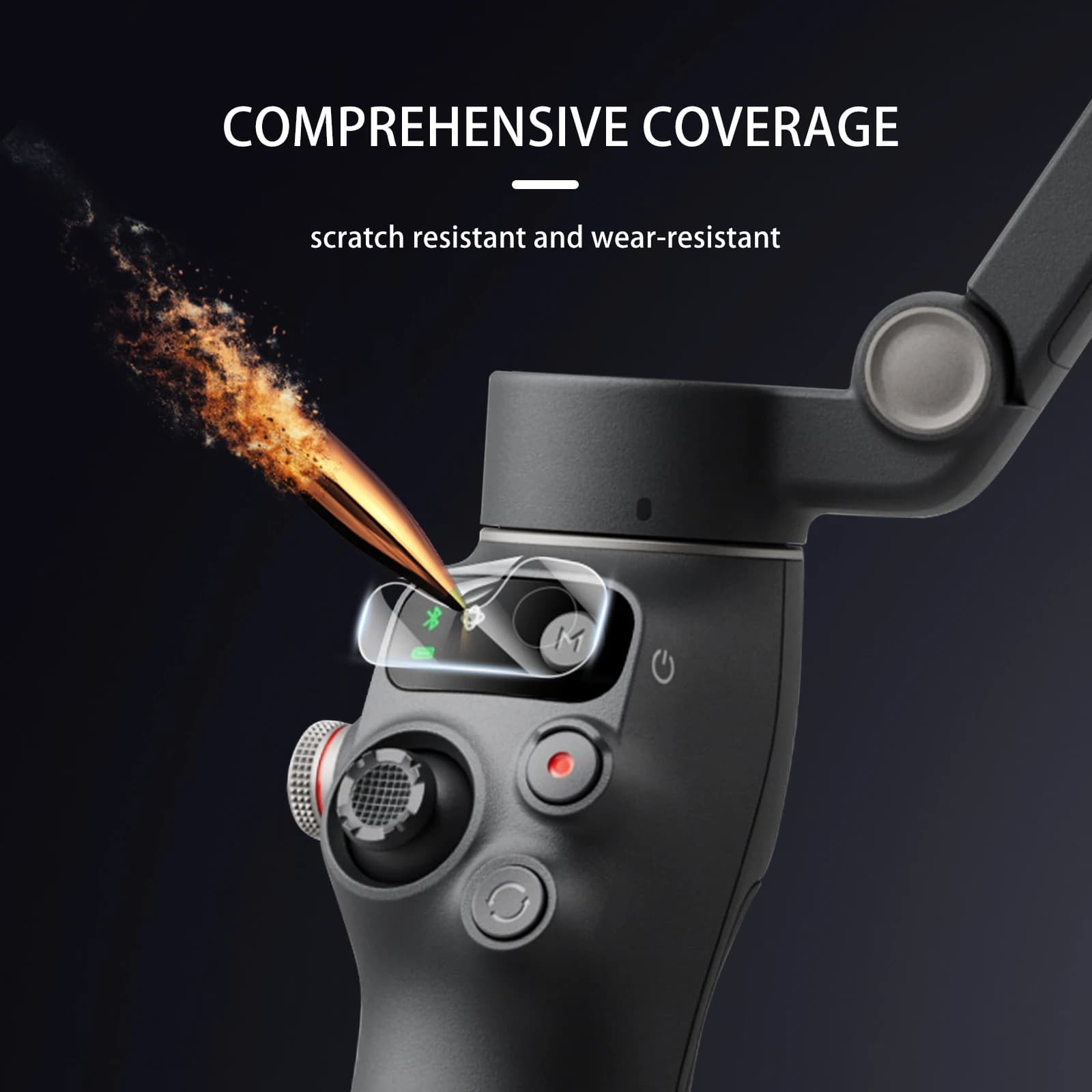 2 Set Protective Film for DJI OSMO Mobile 7P Portable Cardanic Stabilizer Scratch Resistant Mobile 7 Protective Film Accessories
