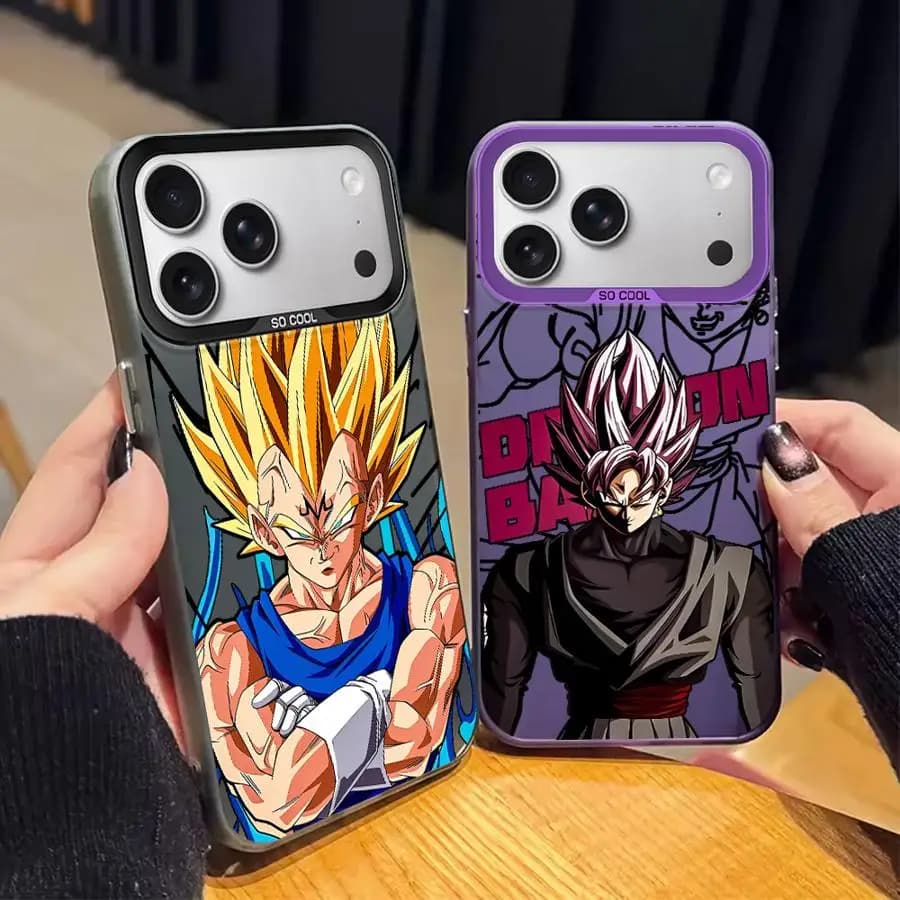 Cover per Telefono con Cartone Animato Dragon Ball per iPhone 17 Pro Max 16 13 11 12 Pro 15 14 Plus Air