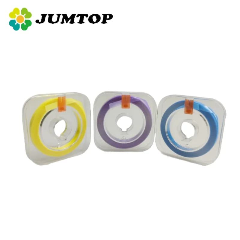 JUMTOP Rotolo di strisce per lucidatura dentale 4mm * 6m Levigatura dei denti Levigatura 3 colori Materiale per sbiancamento dei denti per odontoiatria