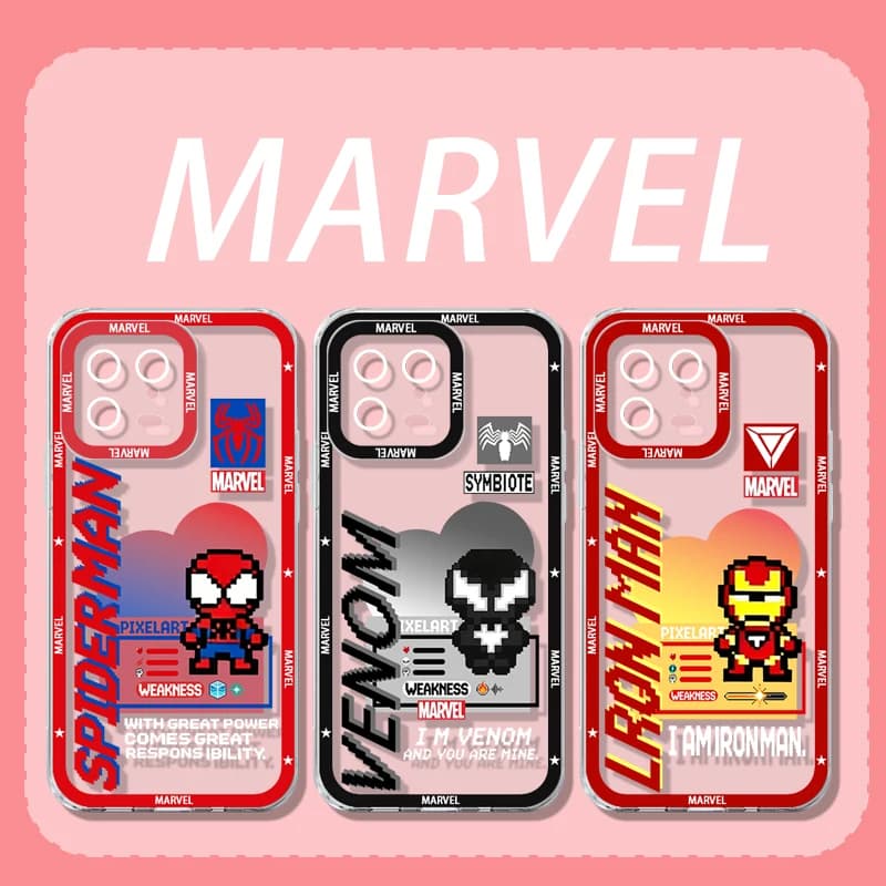 Cover Marvel Venom Spider Man Jigsaw for Xiaomi POCO X8 Pro Max X7 X6 Neo X5 X3 F8 F7 Ultra F6 F5 M8 M7 M6 PRO 4G M5S