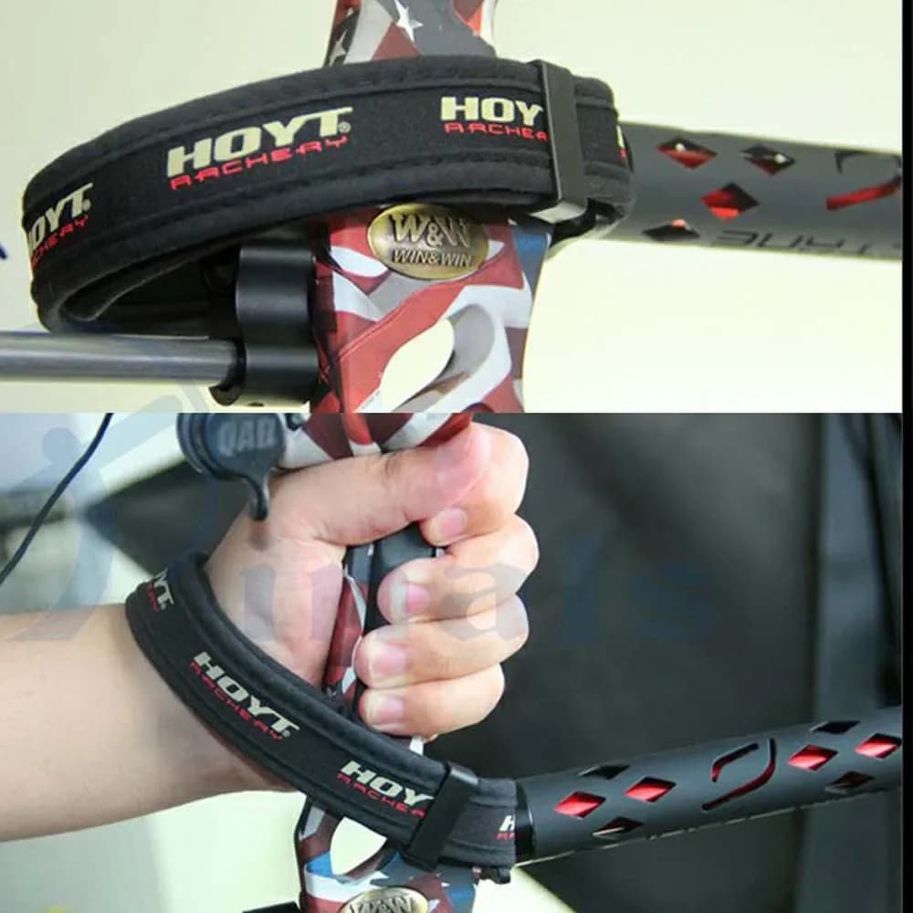HOYT Archery Bow Wrist Sling Adjustable Hunting Wrist Strap for Compound Bow Target Shooting Accessories