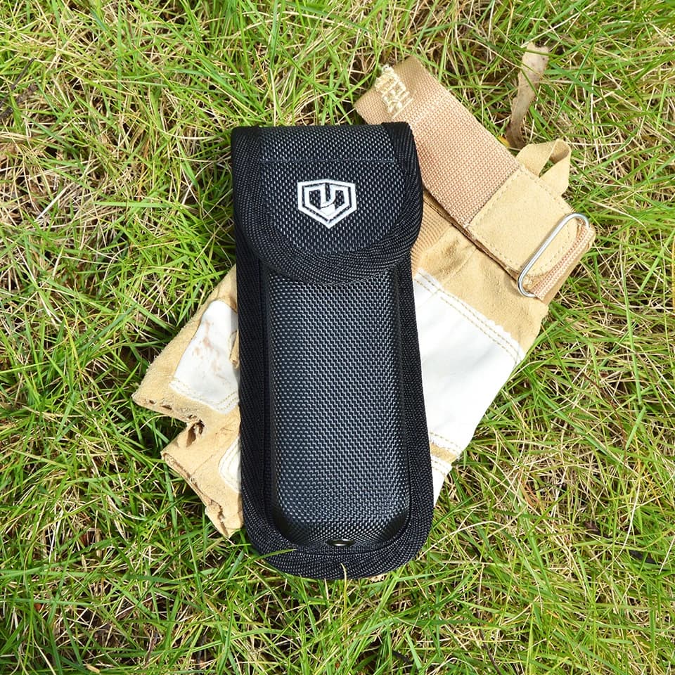 Harnds Safe Custodia per coltello tattico universale con custodia per cintura Strumenti multifunzione per coltello tascabile pieghevole da 5,5".