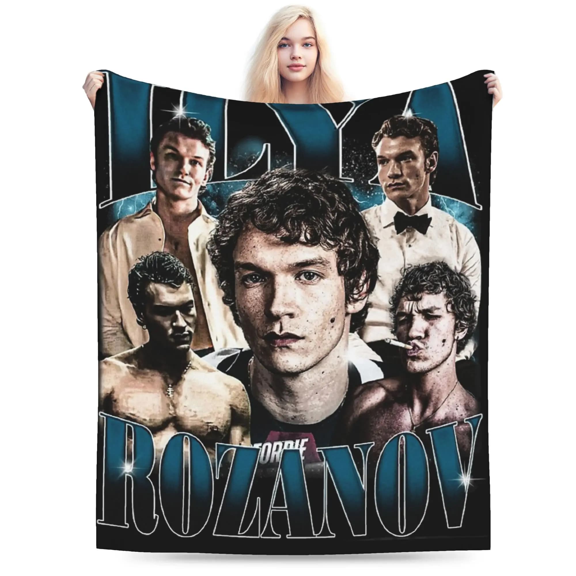 Coperta Accogliente da Viaggio e per Ufficio Connor Storrie Rozanov, Coperte Riscaldate Rivalry, Tendenza Copriletto per Esterni