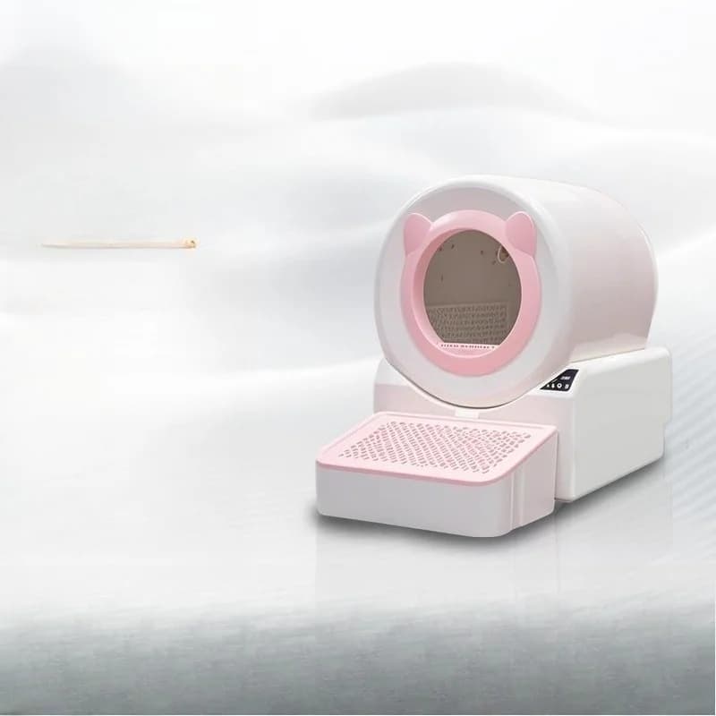 Toilette per gatti con scarico automatico, lettiera per gatti intelligente