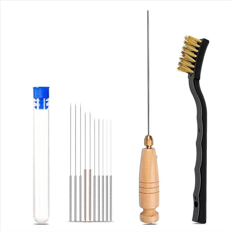 Il kit di pulizia delle ugelli A98E per stampante 3D include accessori per stampante con ago per pulizia e spazzole