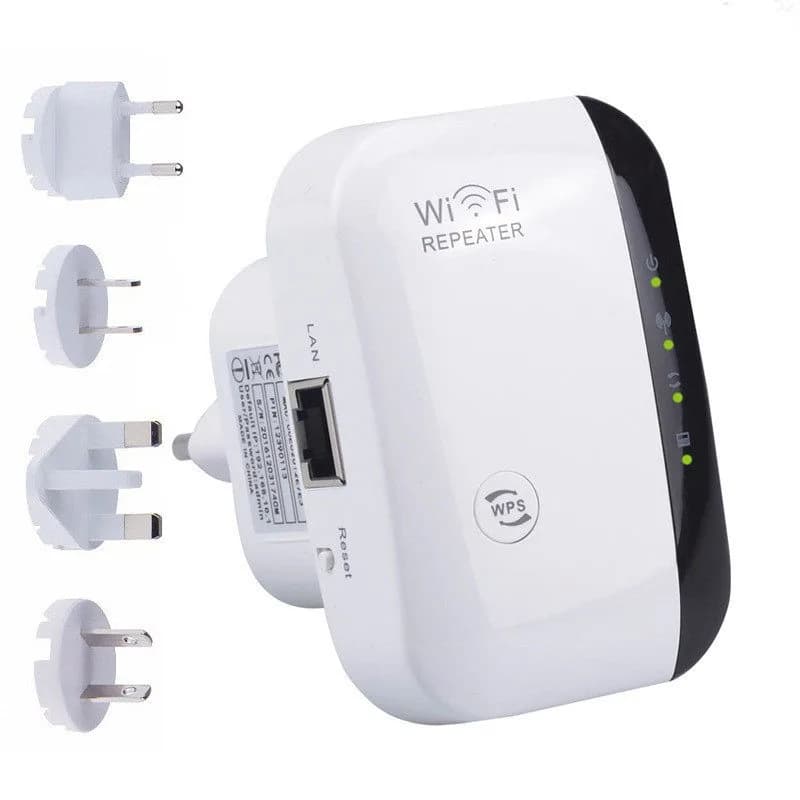 Wireless WiFi Repeater, 300/1200Mbps Signal Booster Amplifier, Router Range Extender for Home, Access Point AP Mode