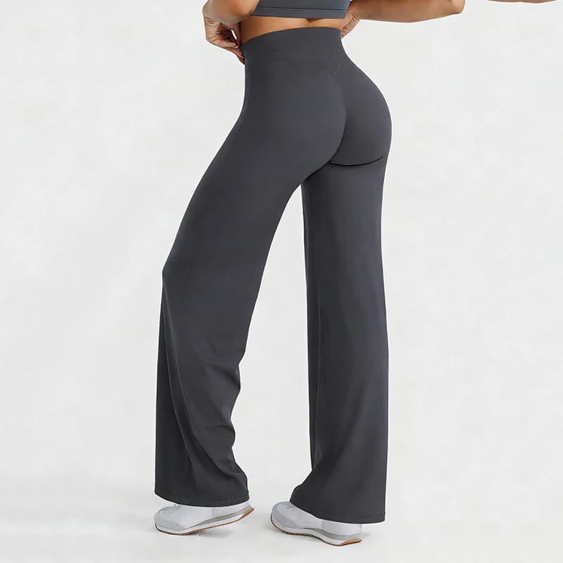 Women's high waist sports leggings, second skin effect, for yoga, gym, pilates and running