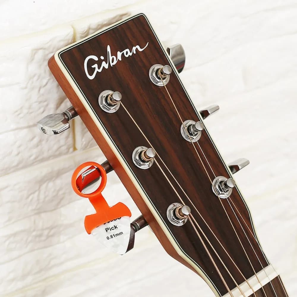 Custodia per Chitarra Acustica ed Elettrica, Porta Plettri, Protezione per Dita, Custodia per Plettri da Chitarra