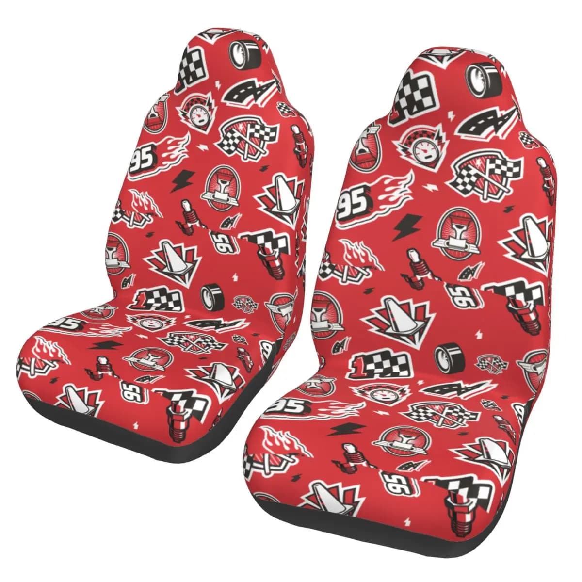 Cars 3 95 McQueens Coprisedile per auto impermeabile adatto a tutti i tipi di modelli Cuscino per seggiolino auto in poliestere Accessori per auto