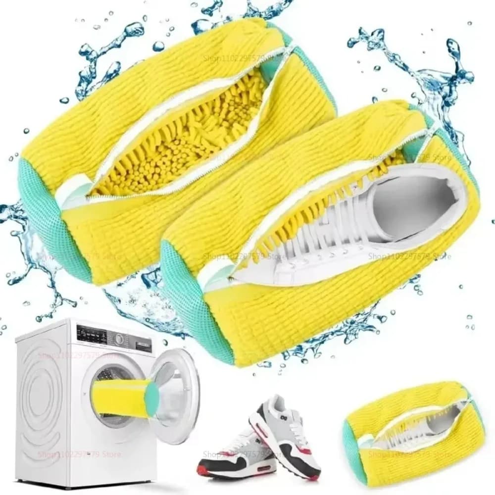 2026 Bag for washing shoes Padded protection for laundry network Bag for drying soft polyester fiber gymnastics shoes for laundry and travel