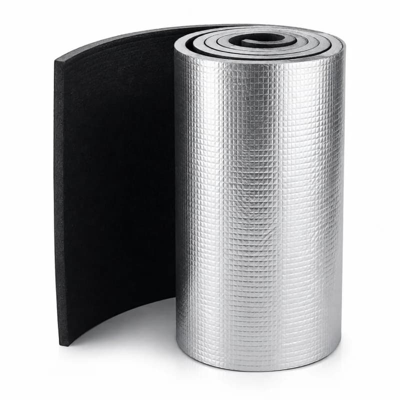 10mm Car Soundproofing Heat Insulation Cotton Roll Heatproof Soundproof Noise Reduction for RV Foam Floor Roof Pipe Insulation