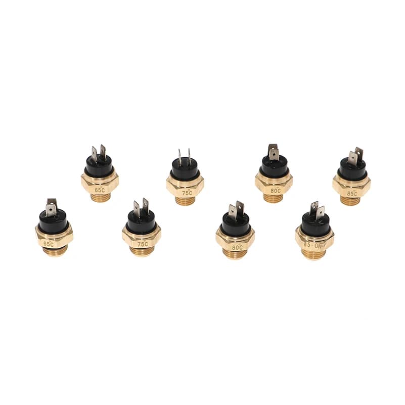 Moto M14/M16 * 1.5mm Radiatore Elettrico Ventola Del Liquido di Raffreddamento Temperatura Dell'acqua Termostato Interruttore Sensore di Temperatura per 200 250 400 450 Bici