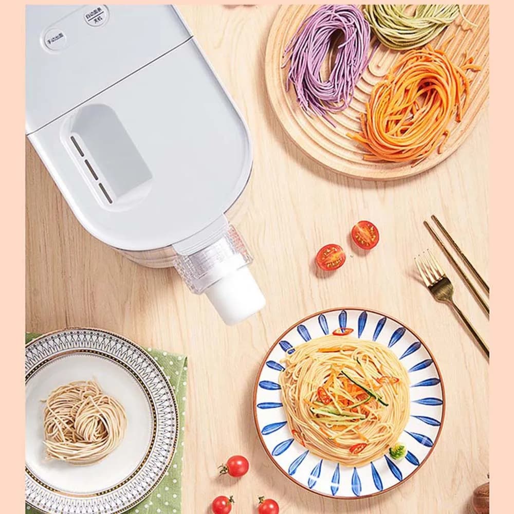 Macchina per pasta elettrica intelligente Macchina per tagliatelle completamente automatica Macchina per pressa per pasta domestica Mesin Pembuat Mie