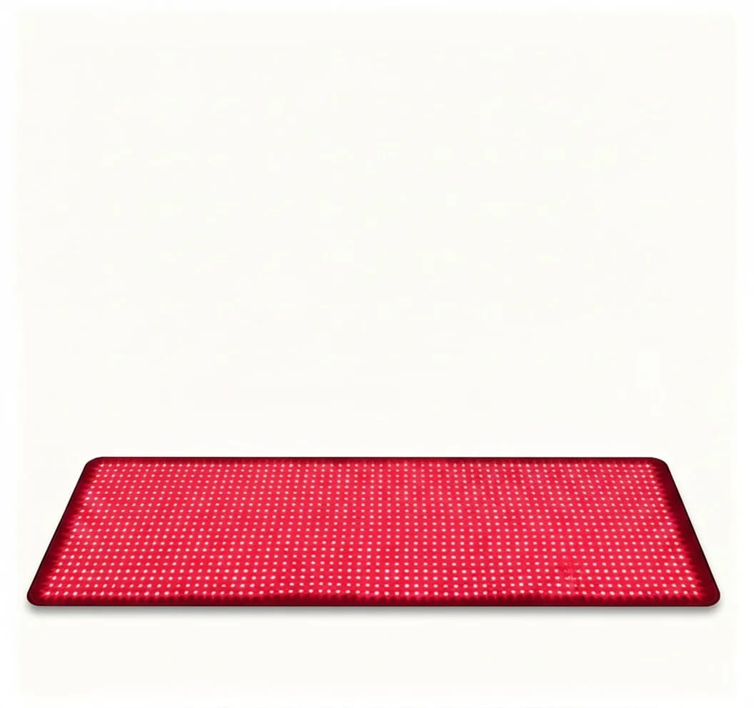 Coperta per Terapia a Luce Rossa, 1260 LED 660nm 850nm, Tappetino Terapeutico 1740mm x 620mm, Pad Indossabile per Tutto il Corpo, per Yoga e Fitness