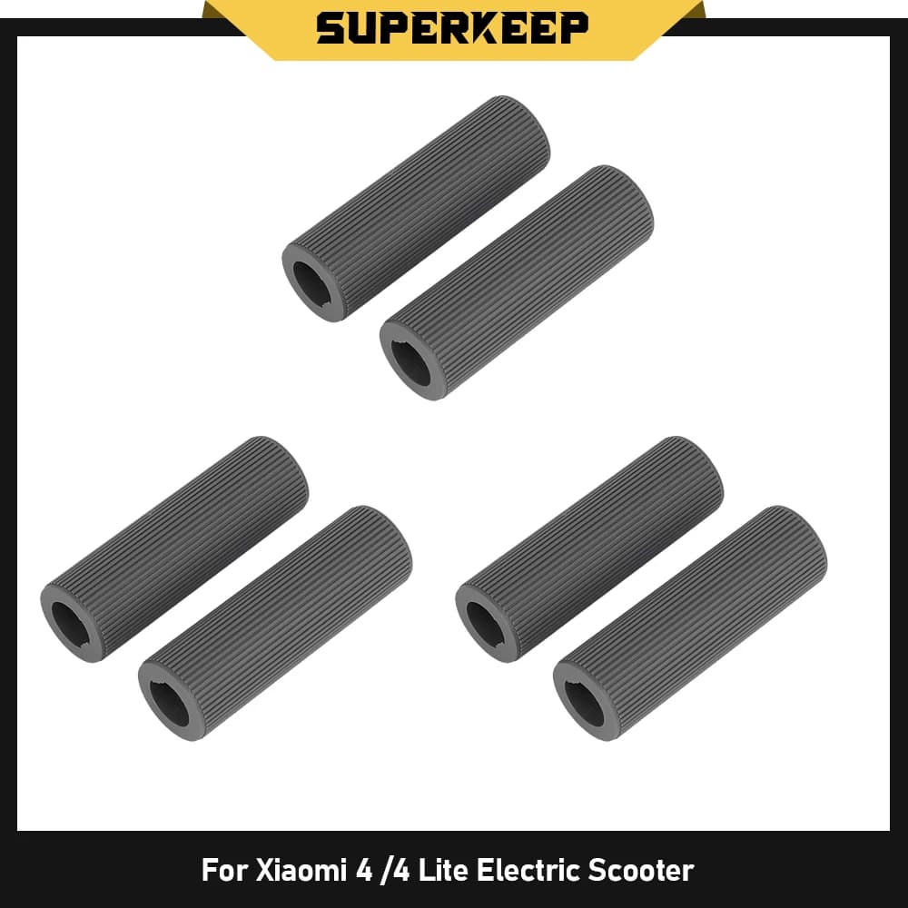 Copertura Protettiva Antiscivolo per Manubrio per Monopattino Elettrico Xiaomi 4 e 4 Lite, Guaina in Gomma per Riparazione Kickscooter Mi 4