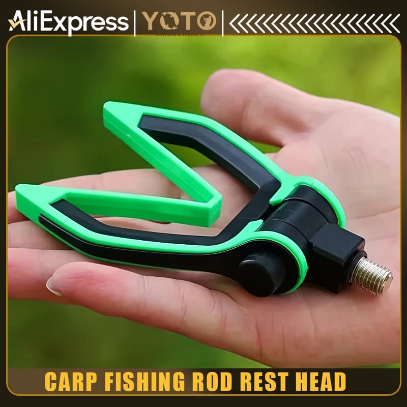 YOTO | Green ABS material, ideal for fishing rods and Buzz bar feeder
