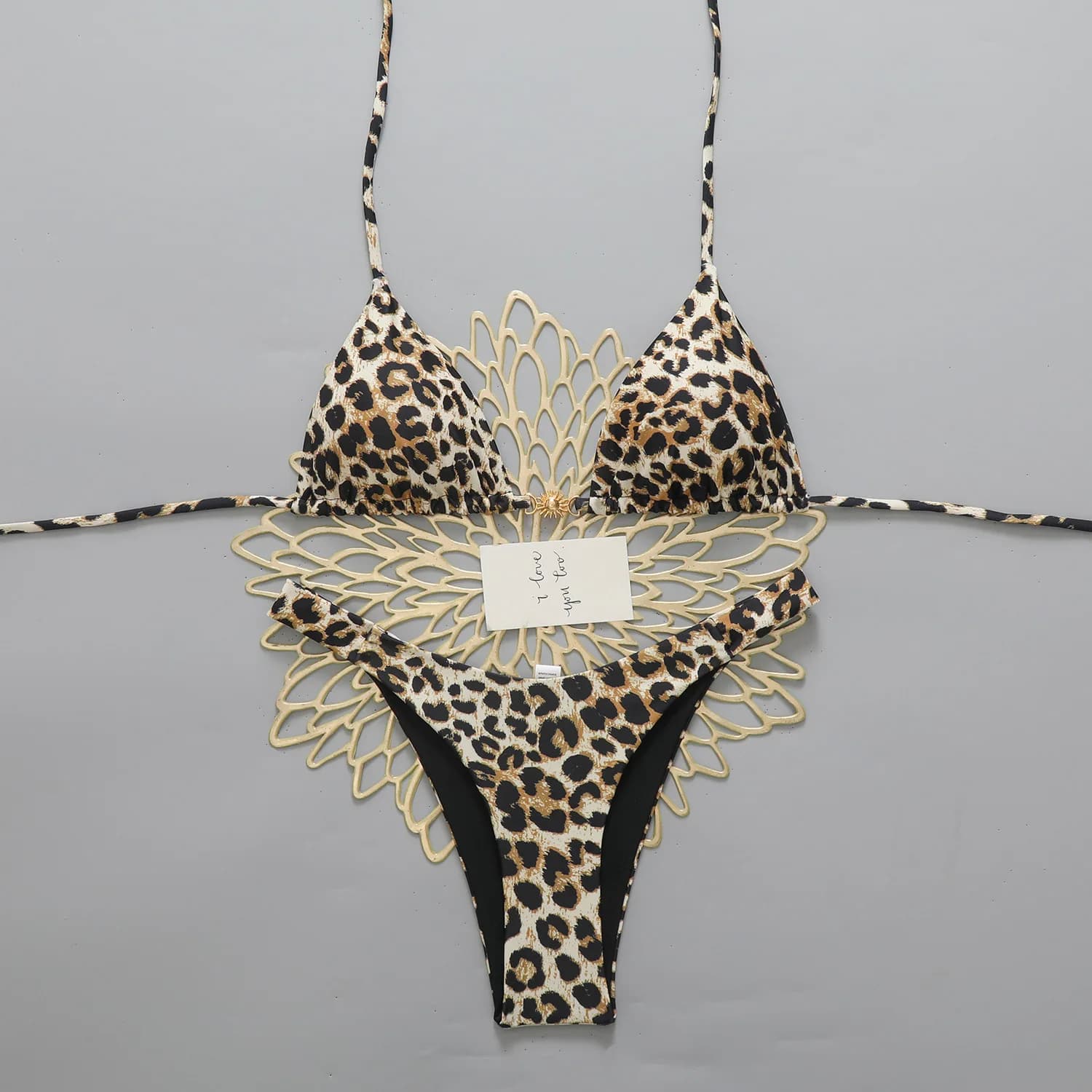 2026 Sexy Leopard Micro Bikini Women Swimsuit String Female Swimwear Thong Bikinis Set Brazilian Biquini Beach Wear Bathing Suit