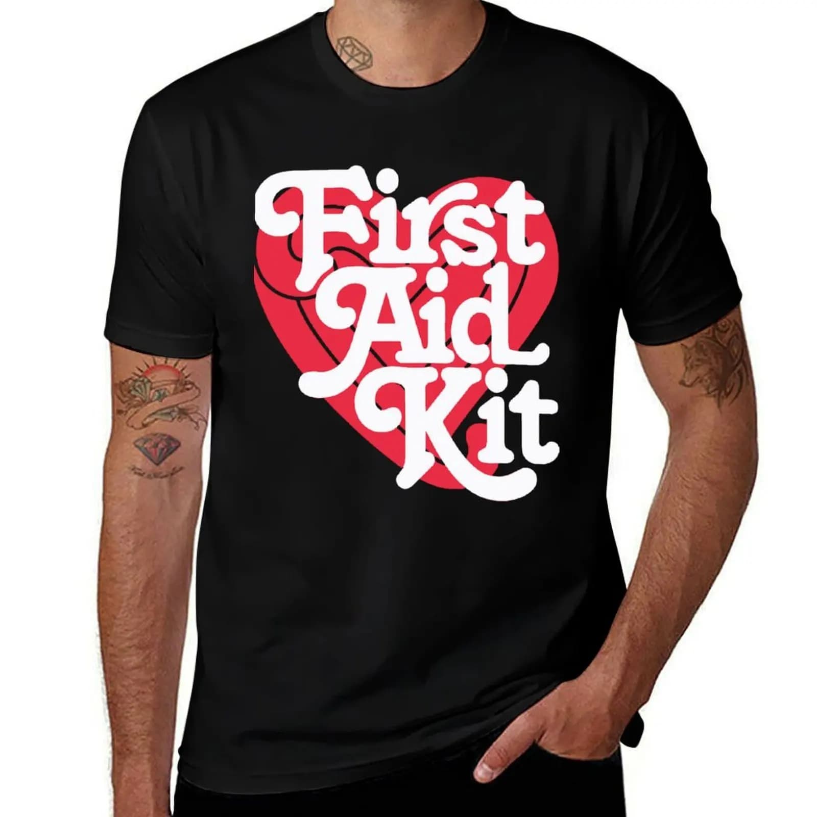 First Aid Kit T-Shirt Comfortable Work Wear Tee
