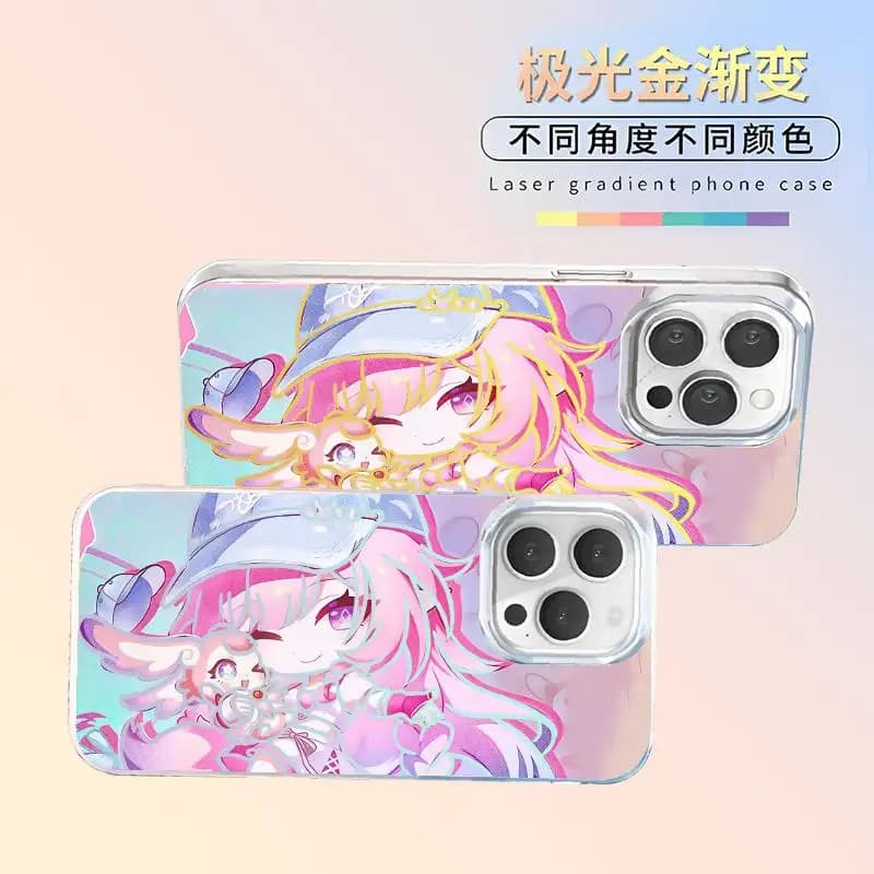 Cute Cartoon Girl Cyrene Phone Case for iPhone 11 12 13 14 15 16 17 Pro Max Plus Air Honkais Star Rail Mini Aurora Cover