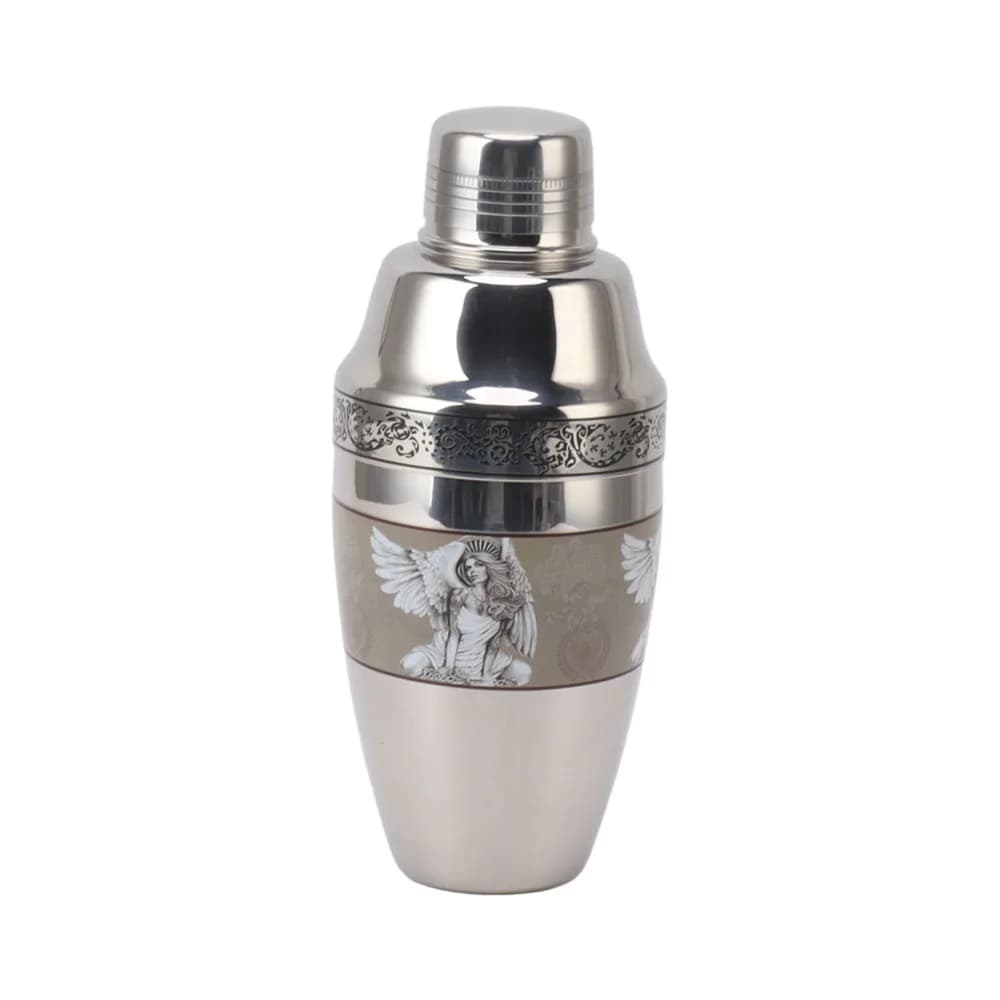 Professional 304 Stainless Steel Cocktail Shaker Rust Proof Dishwasher Safe Drink Mixer Easy to Clean Bartender Shaker Bartender