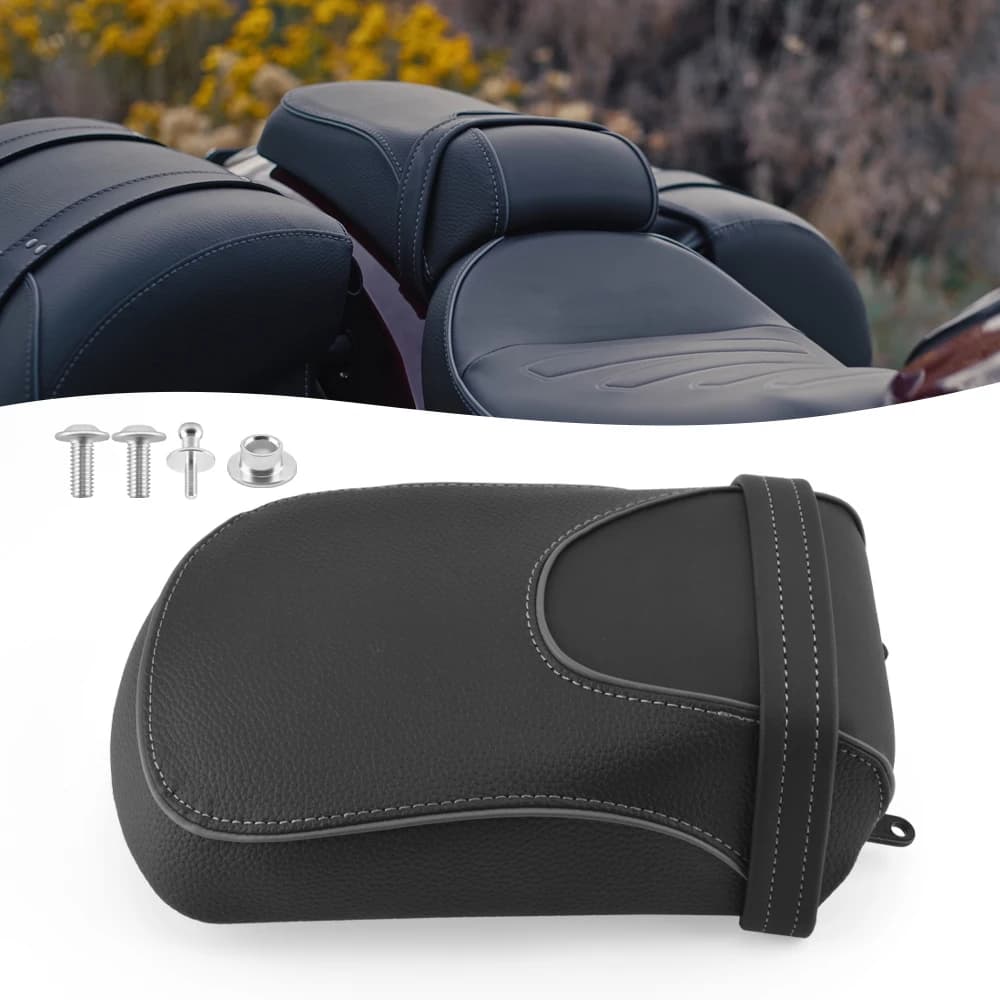 Cuscino del sedile del passeggero del motociclo adatto per Indian Super Scout 2025 Cuscino ergonomico per sedile posteriore Indian Scout Sixty Bobber