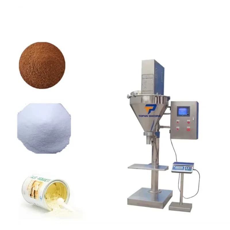 Zipper Bag Food Powder Packing Machine Protein Filling Sealing Machinery Coffee Powder Filler