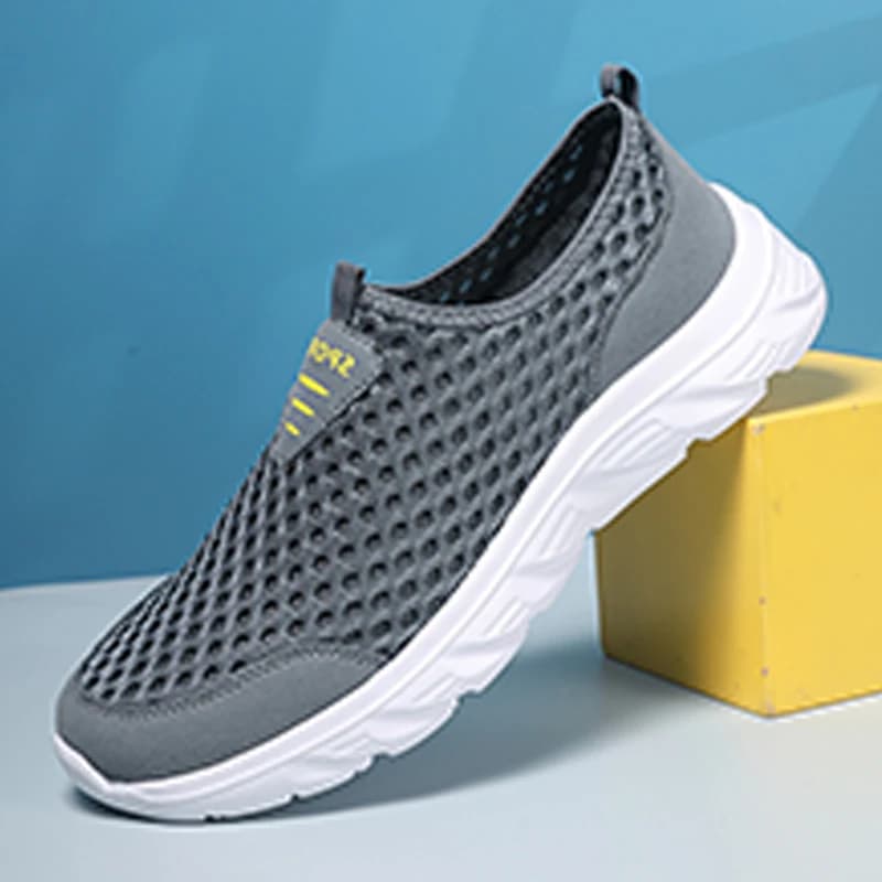 Scarpe da ginnastica casual da uomo traspiranti Scarpe vulcanizzate da uomo leggere Mocassini maschili da esterno Scarpe casual morbide di grandi dimensioni Scarpe basse antiscivolo
