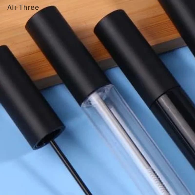 10ML Brush Ultra Fine Tube Mascara Empty Eyeliner Liquid Mascara Bottle Extension Eyeliner Reusable Cosmetic Containers