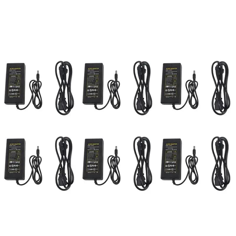 6X 12V 5A 60W Power Supply Adapter For LED Light Strip RGB SMD 3528 5050