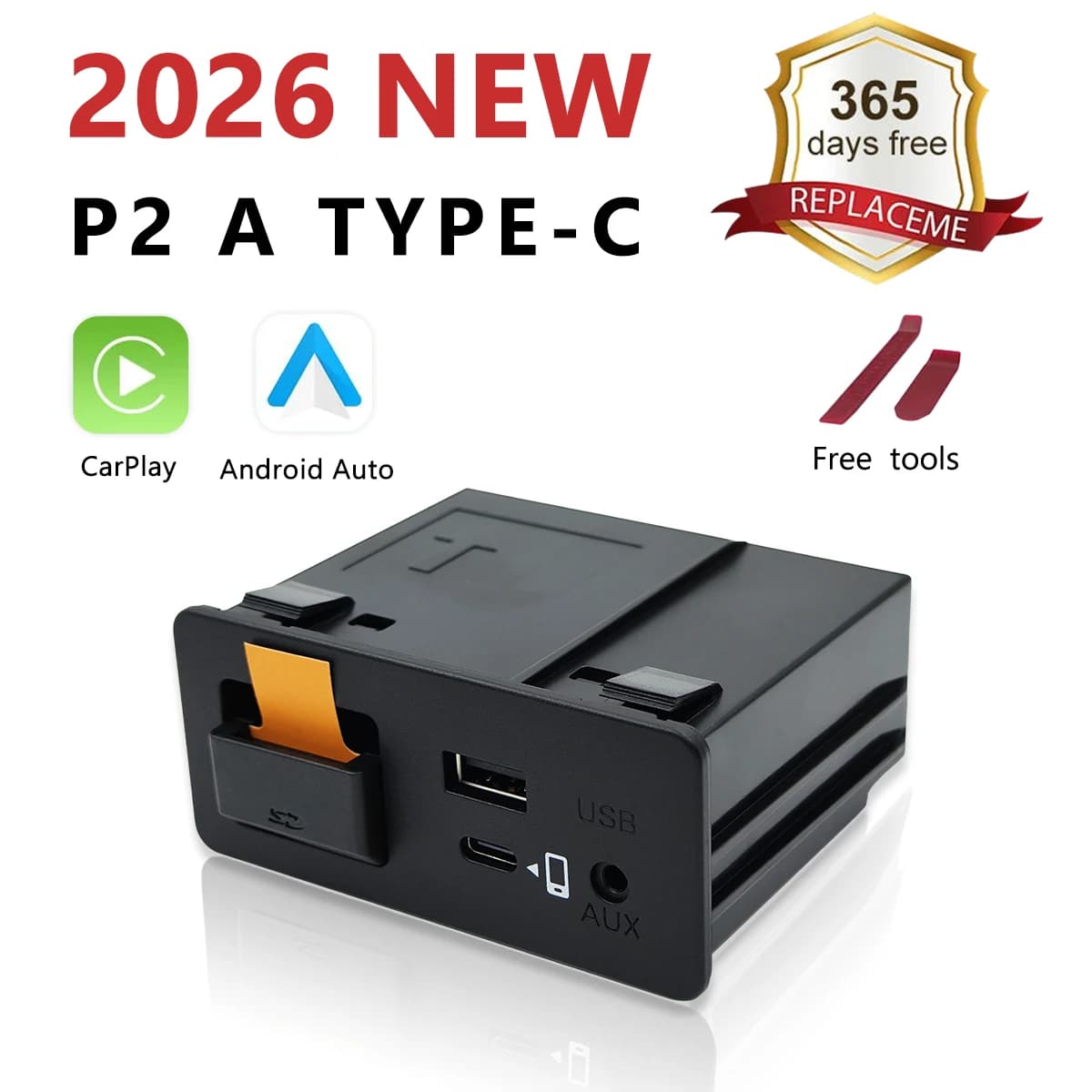 Type-c fast charging Apple CarPlay Auto Adapter Android UBS Hub OEM for Retrofit Mazda 2 3 6 CX30 CX5 CX8 CX9 MX5 Kit muslimah