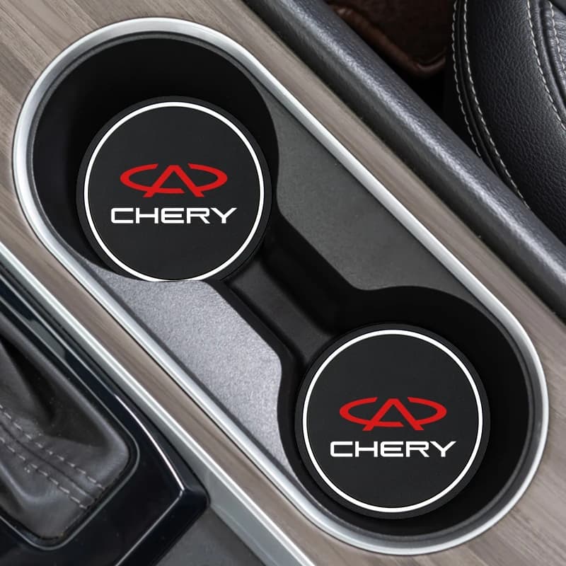 2 pcs silica gel anti-slip water cup bottle holder for Chery Tiggo 2 3 4 5 6 7 8 3X 5X Pro T11 5X Glx 7