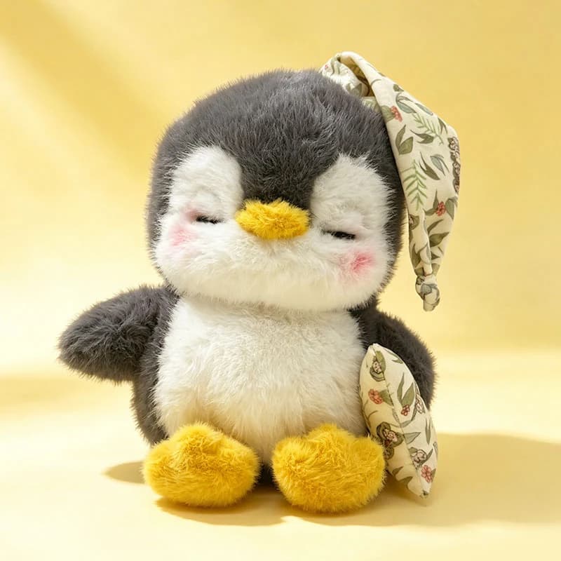 Drowsy Penguin Soft Plush Toys Stuffed Plush Animals Cute Penguin Companion Dolls Birthday Christmas Party Gifts For Kids