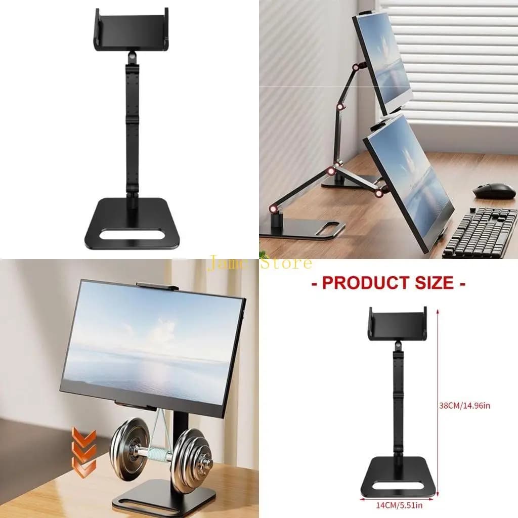 LX0B Supporto per monitor portatile resistente Base per schermo Esterno portatile