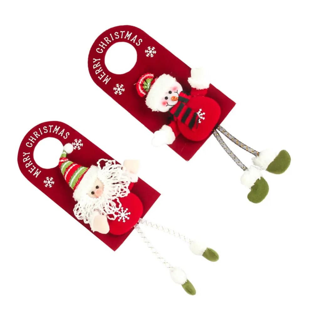 2 Pezzi Pendenti Decorativi a Forma di H per Porta, Stile Cartone Animato, Ornamenti da Appendere per Maniglie di Porte, per Casa, Feste, Portico, Parete