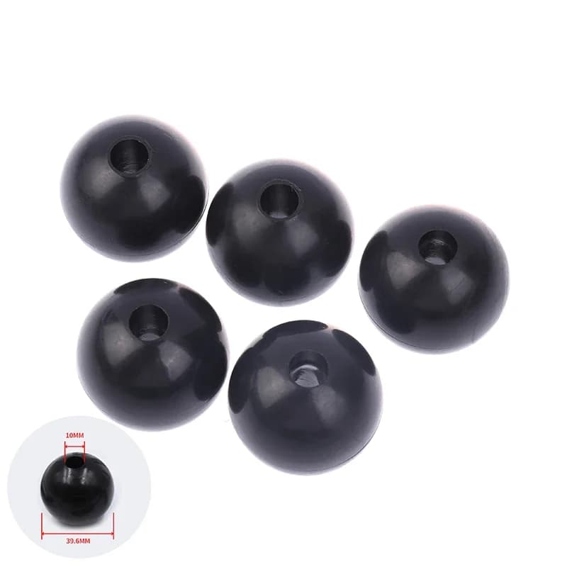 5Pcs Steel Wire Rope Limit Balls Metal Gym Cable Machine Accessories With Fitness Equipment Gaskets Wholesale