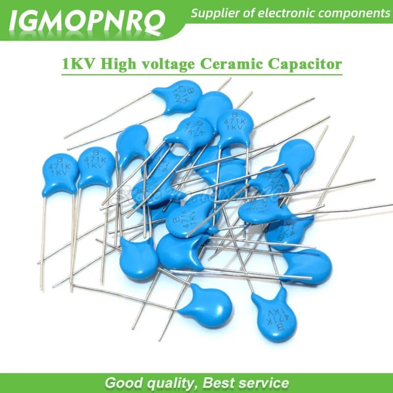 20pcs High voltage Ceramic Capacitor 1KV 33PF 82PF 100PF 220PF 470PF 560PF 1NF 2.2NF 4.7NF 10NF 22NF 100NF 471 222 223 471 103