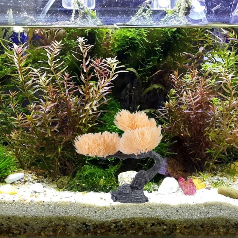 Landscape Artificial Plant Landscape Aquarium Decorations for Aquarium Shrimps Tree Large Ornaments Y5GB