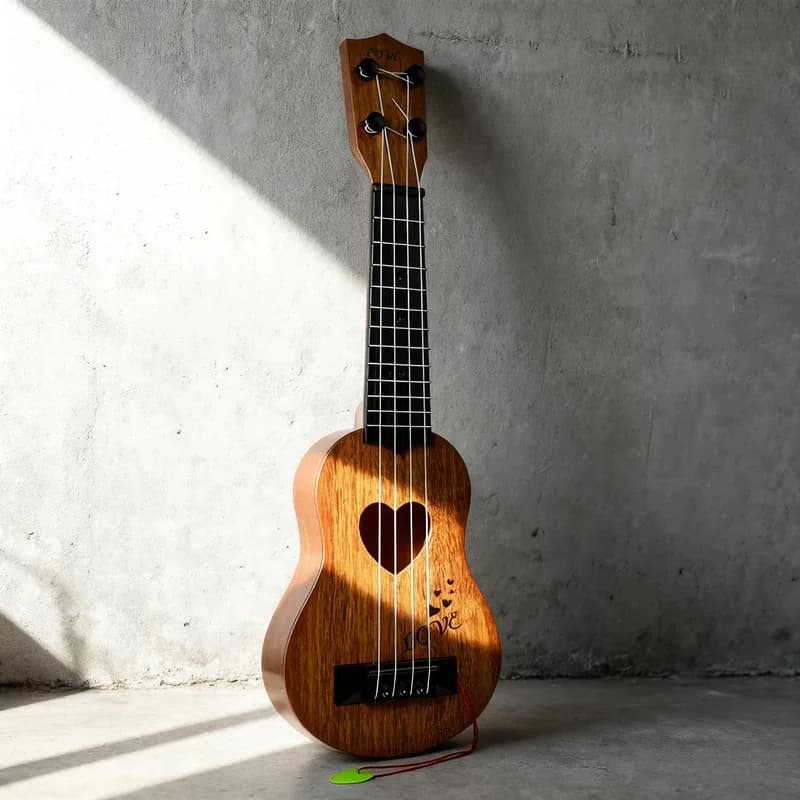 Mini chitarra classica ukulele a 4 corde - Strumento per l'educazione precoce dei bambini, sviluppo degli interessi per principianti, regalo per i bambini