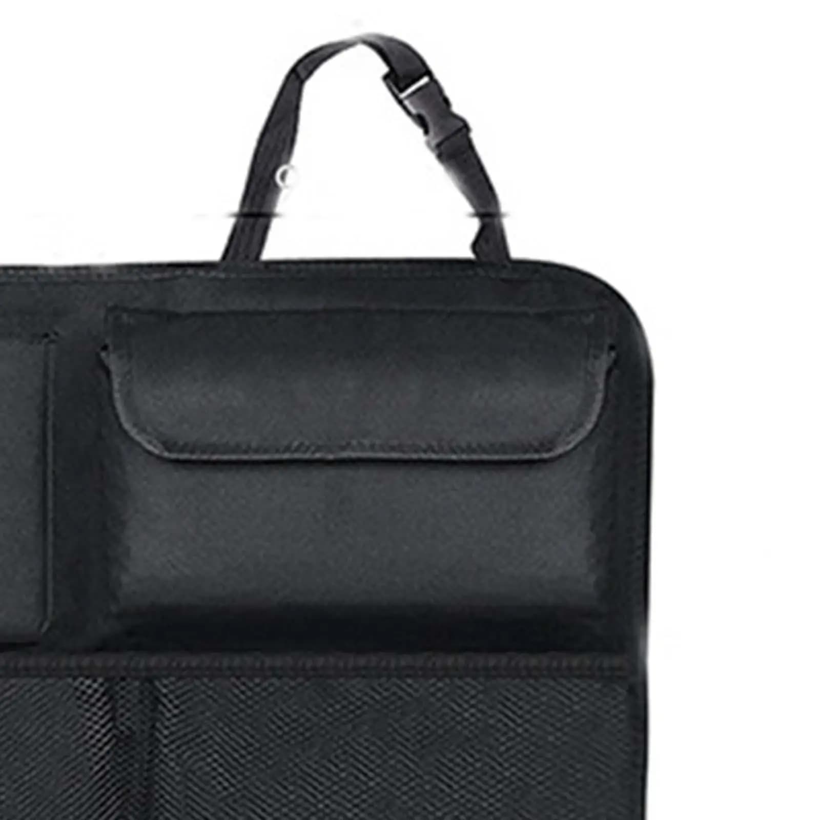 SUV Car Backseat Storage Bag Organizer Adjustable Straps Lightweight Quick