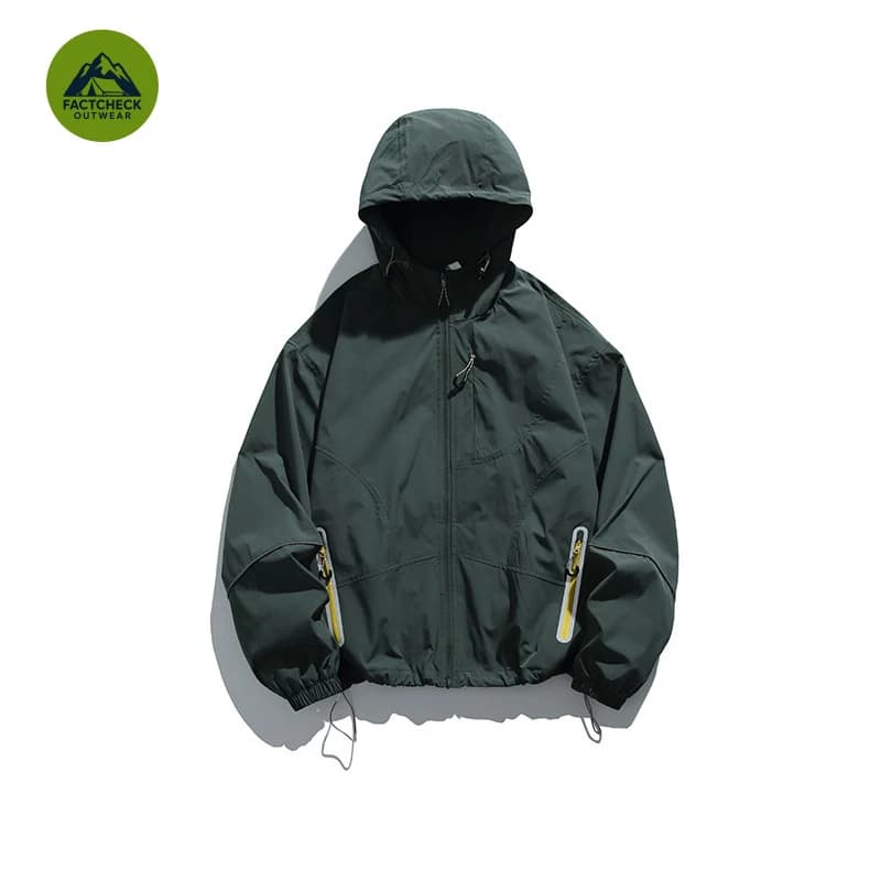 FACTCHECK Top Quality EU US Size Functional Outdoor Shell Jacket, Water Repellent Three-proof Design, Loose Cargo